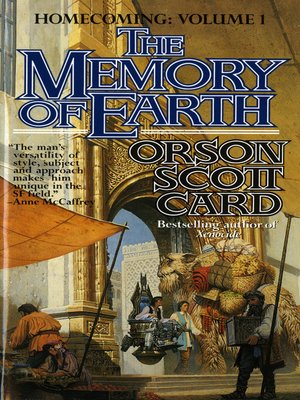 cover image of The Memory of Earth--Homecoming